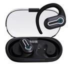 J31 OWS Hanging Ear Stereo Bluetooth Earphones With Digital Charging Compartment(Black) - 1