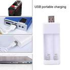 Directly Inserted 2 Slots USB AA / AAA Rechargeable Battery Charger - 4