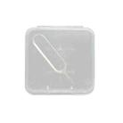 Cell Phone SIM Card Removal Pin Memory Card Holder With Storage Case, Specification: White Box+Card Pin - 1