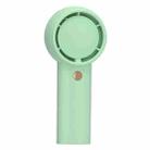 Mini Turbo Handheld Electrical Fan Portable USB Rechargeable Small Fan(Green) - 1