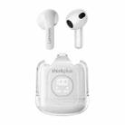 Lenovo Thinkplus XT65 In-Ear Wireless Sports Bluetooth Earphones with Digital Display Battery Charging Compartment(White) - 1