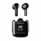 Lenovo Thinkplus XT65 In-Ear Wireless Sports Bluetooth Earphones with Digital Display Battery Charging Compartment(Black) - 1