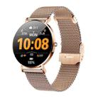 T8 1.3-inch Heart Rate/Blood Pressure/Blood Oxygen Monitoring Bluetooth Smart Watch, Color: Gold - 1