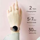 T8 1.3-inch Heart Rate/Blood Pressure/Blood Oxygen Monitoring Bluetooth Smart Watch, Color: Gold - 3