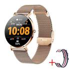 T8 1.3-inch Heart Rate/Blood Pressure/Blood Oxygen Monitoring Bluetooth Smart Watch, Color: Orange - 1