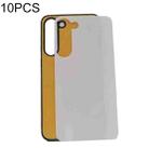 For Samsung Galaxy S23 Plus 10PCS Thermal Transfer Glass Phone Case(Black) - 1