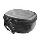 For JBL GO4 Bluetooth Speaker Portable Storage Bag Protective Case, Color: Black Carbon Fiber - 1