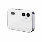 D6 CCD HD Digital Camera Movie Music Smart Camera Touch Screen Student Card Video Recorder, Excluding Memory(White) - 1