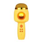 ICARER FAMILY F816 Karaoke Microphone Speaker Home Bluetooth Wireless Microphone(Yellow) - 1
