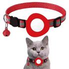 For Huawei Tag Location Tracker Anti-lost Protective Case Pet Collar(Red) - 1