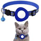 For Huawei Tag Location Tracker Anti-lost Protective Case Pet Collar(Dark blue) - 1