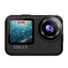 VIRAN V9 4K Dual Color Screen Diving Anti-Shake Action Camera Outdoor Cycling Travel Recorder(Round) - 1