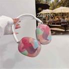 For AirPods Max 1Pair Tropical Leaf Pattern Headphone Silicone Case(Color) - 1
