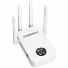 COMFAST 762AC 1200Mbps WiFi Signal Booster Dual Band WiFi Repeater with OLED Display Screen - 1
