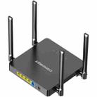 COMFAST CF-N5 V2  1200Mbps WiFi6 Dual Band Wireless Router With Gigabit Ethernet Port, 4x5dBi Antenna(US Plug) - 1
