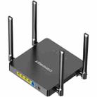 COMFAST CF-N5 V2  1200Mbps WiFi6 Dual Band Wireless Router With Gigabit Ethernet Port, 4x5dBi Antenna(EU Plug) - 1