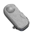 For Insta360 X4 Mini Storage Bag Lightweight Waterproof Body Box(Light Gray) - 1