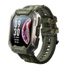 C20Plus 1.81-inch Health Monitoring Waterproof Bluetooth Call Smart Watch, Color: Camouflage Green - 1