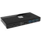 M6 N100 8G+256G UK Plug 11th Gen Intel Jasper Lake N5105 4K/60FPS HD Pocket Mini PC - 1