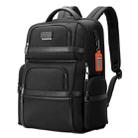 Bopai 61-121601 Large Capacity Waterproof Business Laptop Backpack With USB+Type-C Port(Black) - 1