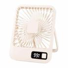 Home Desktop Wall Mounted Fan USB Portable Desktop Mini Fan(Ginger) - 1