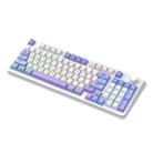 XUNSVFOX K94 Wireless Bluetooth Dual Mode Mechanical Keyboard Gaming Office Laptop Keyboard(Sea Salt) - 1