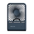 HX-123 USB Charging Wall-mounted Desktop Folding Thin and Light Small Fan(Blue) - 1