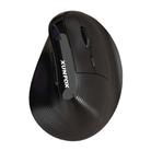 XUNSVFOX H5 Upright Vertical Dual Mode Mouse Rechargeable Wireless Business Office Mouse(Black) - 1