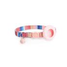 For AirTag Pet Collar Holder Print Design Case with Bell and Safety Buckle, Style: Phantom Horizontal - 1
