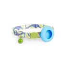 For AirTag Pet Collar Holder Print Design Case with Bell and Safety Buckle, Style: Lemon Ocean - 1