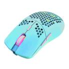 XUNSVFOX XYH80 Hollow Hole Rechargeable Wireless Gaming Mouse RGB Light Computer Office Mouse(Blue) - 1