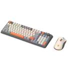 XUNSVFOX K820 Wired Gaming Mechanical Feeling 94 Keys Keyboard And Mouse Set(Shimmer) - 1