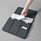 Multi-layer Waterproof and Shock-absorbing Laptop Sleeve Laptop Storage Bag, Size: 13 inch(Black) - 1
