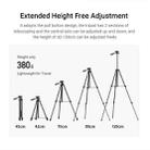 APEXEL APL-20-40XCR50 20-40X Phone Zoom Lens Kit with Adjustable 42-129cm Tripod HD Telephoto Lens for Moon, Concert Photography - 3