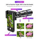 APEXEL APL-20-40XCR50 20-40X Phone Zoom Lens Kit with Adjustable 42-129cm Tripod HD Telephoto Lens for Moon, Concert Photography - 8