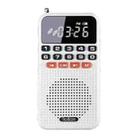 Rolton T1 Portable Radio Receiver Old People Singing Opera Player Mini Stereo Walkman(White) - 1