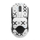 For Logitech GPW 2-Generation Mouse Anti-Slip Stickers Absorb Sweat Paste, Color: White Print Fully Surround - 1