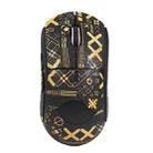 For Logitech GPW 2-Generation Mouse Anti-Slip Stickers Absorb Sweat Paste, Color: Black Gold Fully Surround - 1