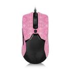 Snowflake Pattern Anti-slip Mouse Stickers For Razer Viper Mini Pink Half Surround - 1