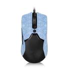 Snowflake Pattern Anti-slip Mouse Stickers For Razer Viper Mini Blue Half Surround - 1