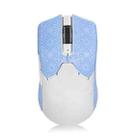 Snowflake Pattern Anti-slip Mouse Stickers For Razer Viper V2 Pro Blue Half Surround - 1