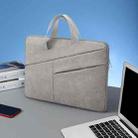 BUBM Portable Computer Bag Notebook Business Travel Bag, Size: 14 inch(Light Gray) - 1