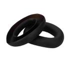 For Sony ULT Wear WH-Ult900N Headset 1pair Silicone Ear Pads Cushion Cover(Black) - 1