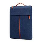 11-12 Inch Portable Laptop Sleeve Bag Travel Carry Case Cover(Blue) - 1