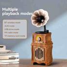 AS31 Retro Bluetooth 5.3 Speaker Radio Classic Gramophone Design Room Vintage Decor - 3