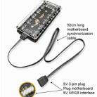 Computer Motherboard ARGB Hub 1 Point 10 HUB Chassis Fan Light Synchronous 5V 3 Pin Docking Station Splitter - 2