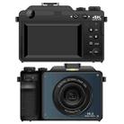 3-Inch Display Digital Camera Dual Front And Rear Cameras 48MP, 18x Digital Zoom 4K HD Camcorder(Black) - 2