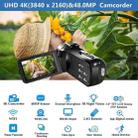 48MP Camera For YouTube Vlog Streaming 4K Camcorder With 16X Digital Zoom, 3.0-Inch Touch Screen, WiFi, Infrared Night - 2