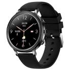 V60 1.39 Inch Health Monitoring Multifunctional Waterproof Bluetooth Call Smart Watch, Color: Black - 1