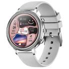 V60 1.39 Inch Health Monitoring Multifunctional Waterproof Bluetooth Call Smart Watch, Color: Silver - 1